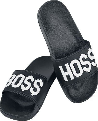 The BossHoss Badelatschen Žabky - plážová obuv černá