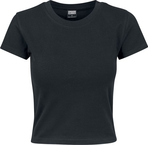 Urban Classics Dámské strečové žerzejové tričko krátkého střihu Dámské tričko černá