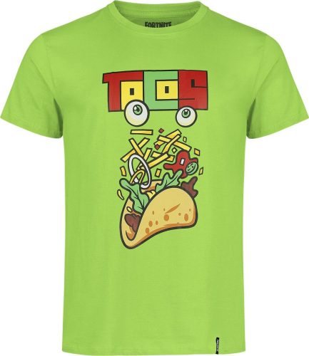 Fortnite Tacos Tričko zelená