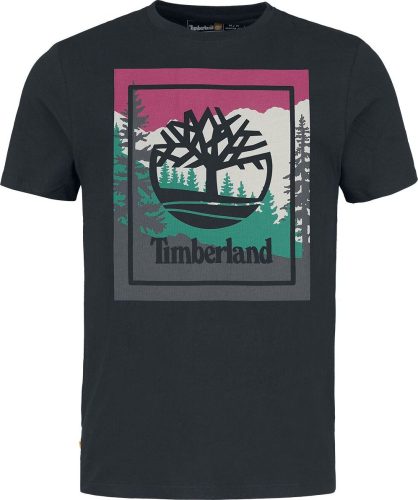 Timberland Outdoor Inspired Graphic Tee Tričko černá