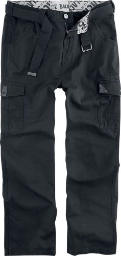 Black Premium by EMP Army Vintage Trousers Kalhoty černá