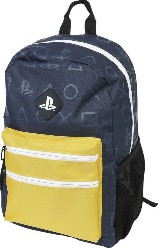 Playstation Colour Block Batoh modrá/žlutá