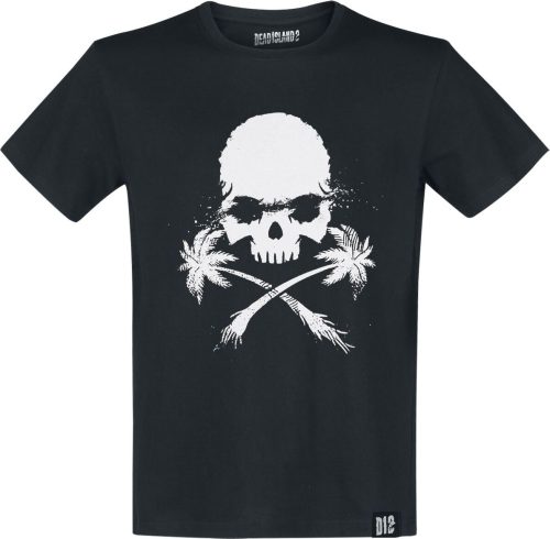 Dead Island 2 - Tropical Skull Tričko černá