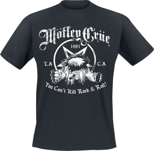 Mötley Crüe You Can't Kill Rock'n Roll Tričko černá