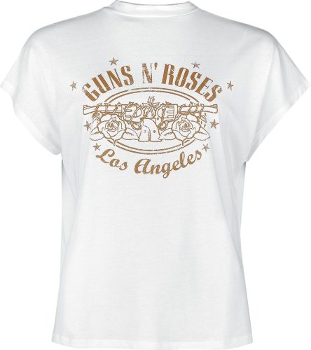 Guns N' Roses Noisy May - Guns And Roses Dámské tričko bílá