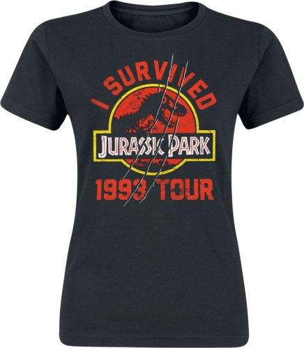 Jurassic Park 1993 - Tour Dámské tričko černá