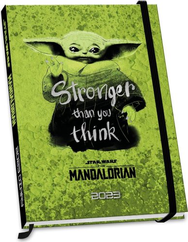 Star Wars The Mandalorian - Grogu - A5 Kalenderbuch 2023 Diář vícebarevný