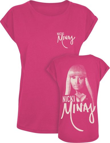 Nicki Minaj Pink Halftone Dámské tričko růžová