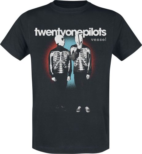 Twenty One Pilots Skeleton Duo Tričko černá