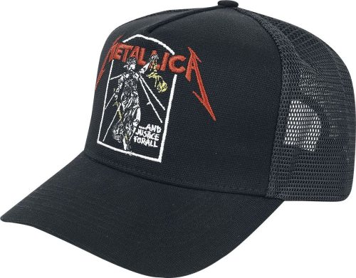 Metallica Justice Trucker kšiltovka černá