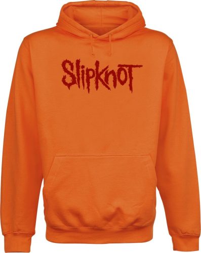 Slipknot Shattered Logo Mikina s kapucí oranžová