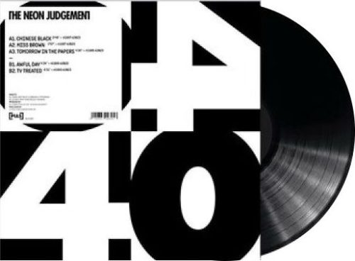 The Neon Judgment (Pias) 40 12 inch-EP černá