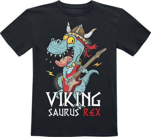 Tierisch Viking Saurus Rex detské tricko černá