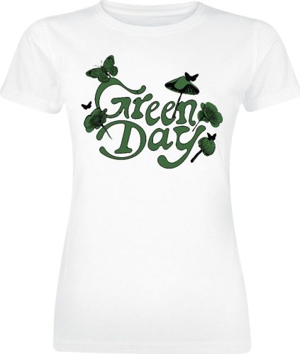 Green Day Butterfly Dámské tričko bílá