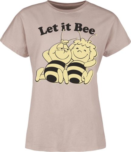 Vcelka Maja Let It Bee Dámské tričko starorůžová