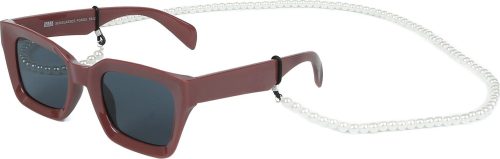 Urban Classics Sunglasses Poros With Chain Slunecní brýle cerná/hnedá
