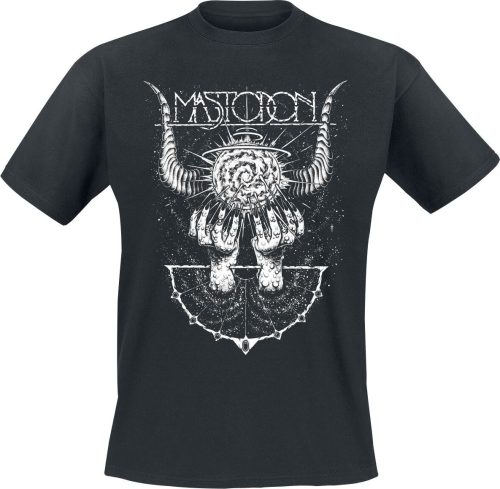 Mastodon Horned Cosmos Tričko černá