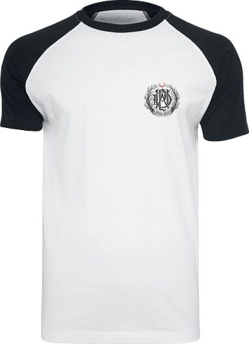 Parkway Drive Metal Crest Raglánové tričko bílá/cerná