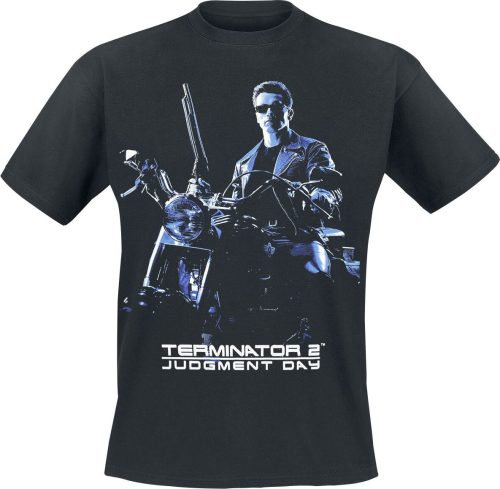 Terminator 2 - Poster Tričko černá