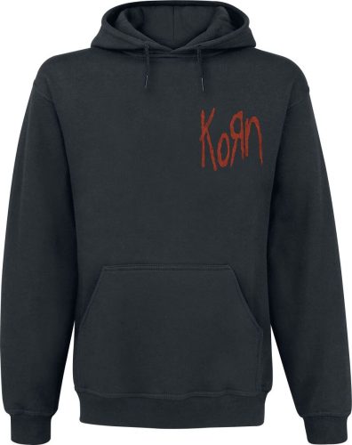Korn Hopscotch Cover Mikina s kapucí černá