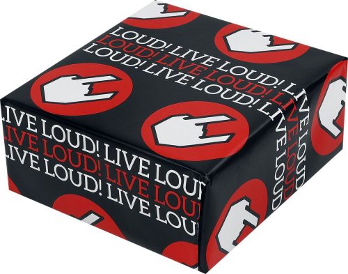 EMP Special Collection Live Loud balicí papír cerná/bílá/cervená