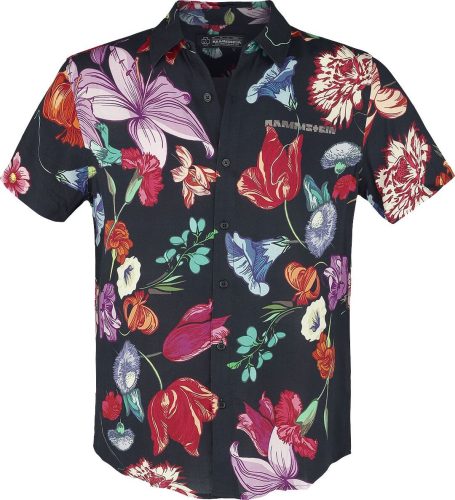 Rammstein Blumen Košile vícebarevný