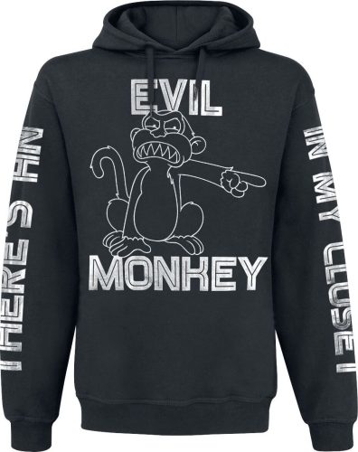 Family Guy Evil Monkey Mikina s kapucí černá