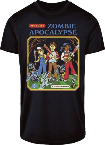 Steven Rhodes My First Zombie Apocalypse Tričko černá