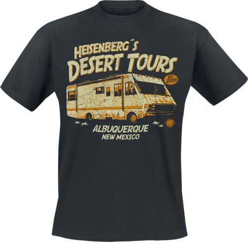 Breaking Bad Heisenberg`s Desert Tours Tričko černá