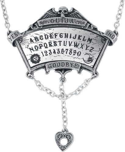 Alchemy Gothic Crowley´s Spirit Board Náhrdelník - řetízek stríbrná