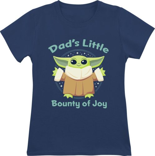 Star Wars Kids - The Mandalorian - Bounty Of Joy - Grogu detské tricko modrá