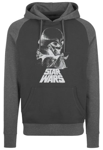 Star Wars Darth Vader - Sketch Mikina s kapucí cerná/šedá
