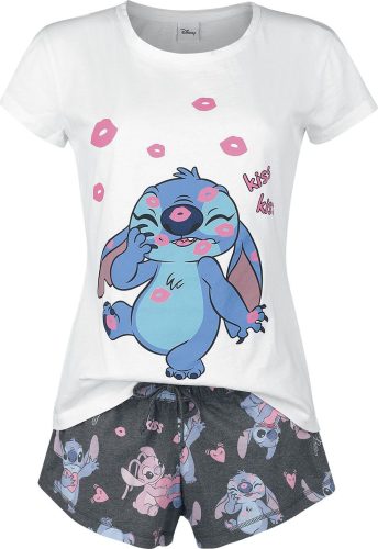 Lilo & Stitch Kiss Kiss pyžama vícebarevný