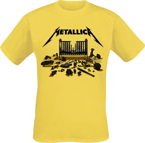 Metallica Simplified Cover (M72) Tričko žlutá