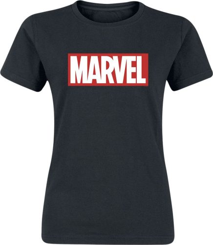 Marvel Logo Dámské tričko černá