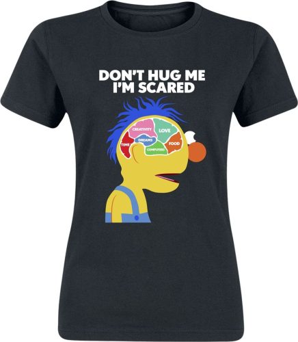 Don't Hug Me I'm Scared Brain Dámské tričko černá