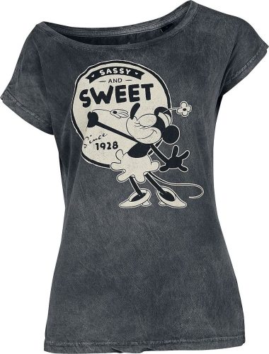 Mickey & Minnie Mouse Disney 100 - Minnie Mouse Dámské tričko šedá