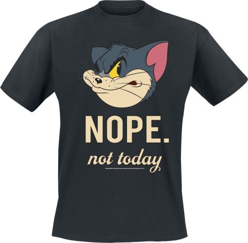 Tom And Jerry Nope Not Today Tričko černá