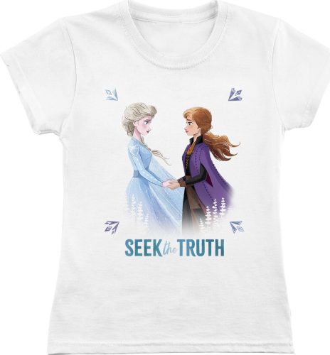 Frozen Kids - Seek The Truth detské tricko bílá