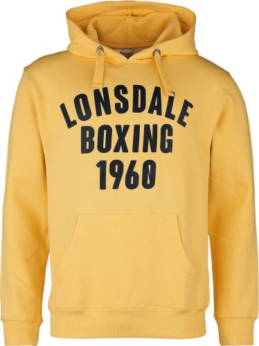 Lonsdale London BUCKHAVEN Mikina s kapucí žlutá