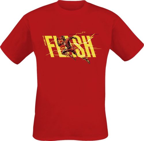 The Flash Lightning Dash Tričko červená