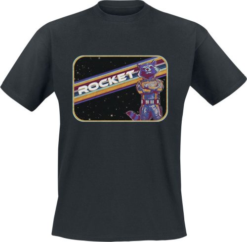 Strážci galaxie Vol. 3 - Rocket Tričko černá