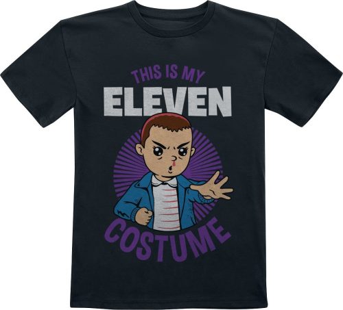 Stranger Things Kids - This is my Eleven Costume detské tricko černá