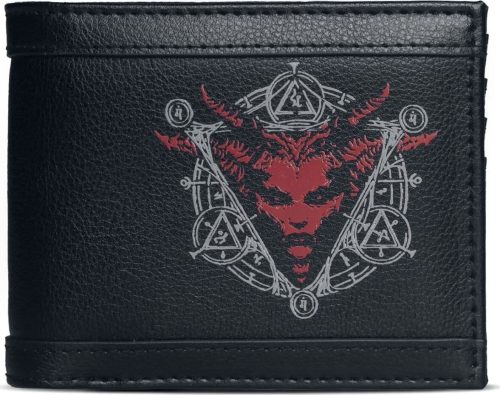 Diablo IV - Seal Of Lilith Peněženka černá