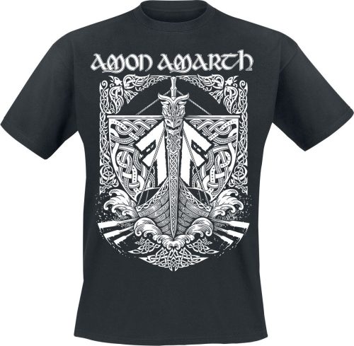 Amon Amarth Put your back into the oar Tričko černá