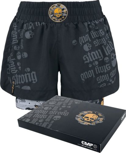EMP Special Collection 2 v 1 sportovní šortky s integrovanou podšívkou Dámské šortky černá