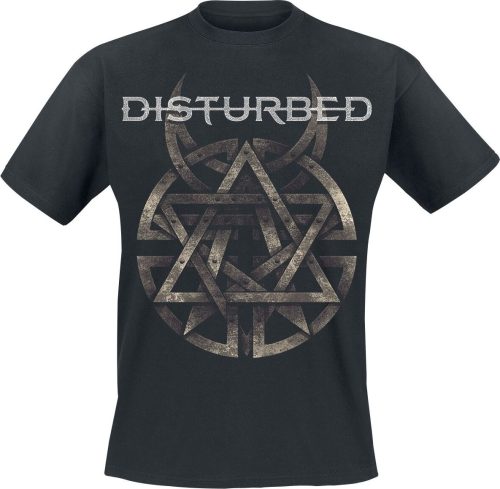 Disturbed Symbol Tričko černá