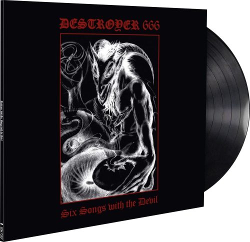 Deströyer 666 Six songs with the devil LP černá