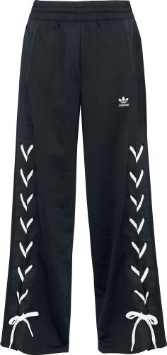 Adidas Sportovní kalhoty se širokými nohavicemi Kalhoty černá