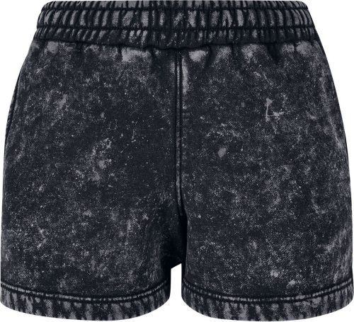 Urban Classics Ladies Towel Washed Sweat Shorts Dámské šortky černá